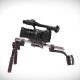 Panasonic-HC-X-1000 mit Manfrotto Sympla Schulterstütze