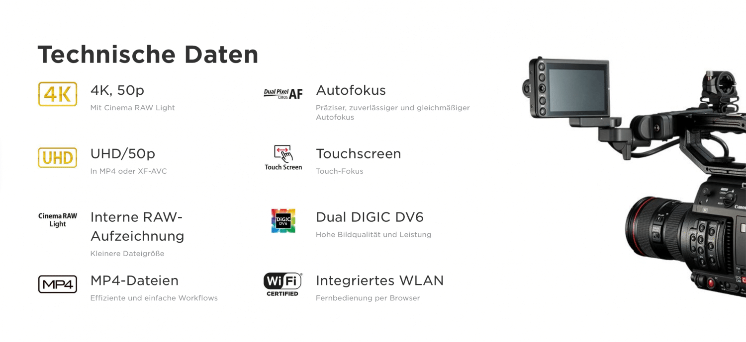 Canon C200 mieten